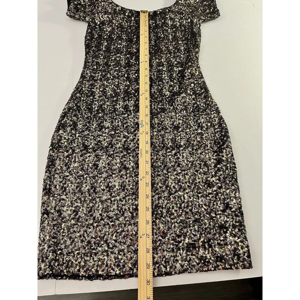 Dress The Population Sequin Sheath‎ Dress Medium - Picture 11 of 15